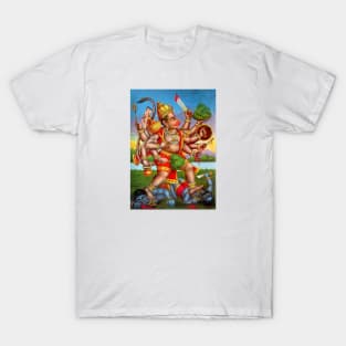 Hanuman Vadh Ahimahi, Ravi Varma Prensa T-Shirt